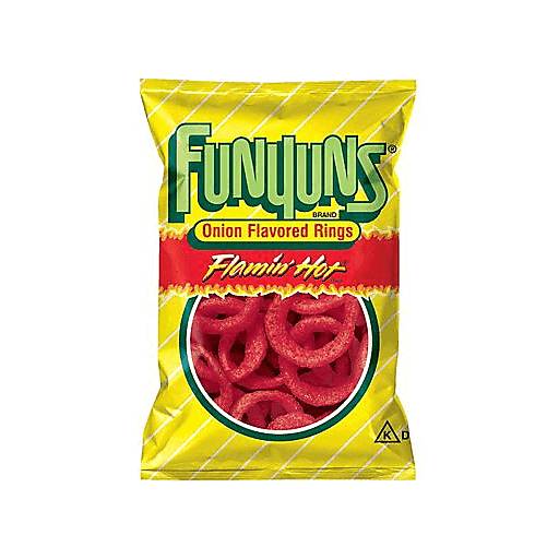 Order Funyuns Flamin' Hot (6.5 OZ) 133588 food online from BevMo! store, Milpitas on bringmethat.com