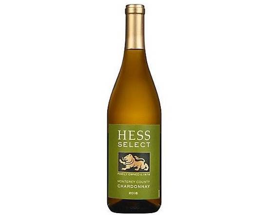 Order Hess Select Monterey County Chardonnay 750 ml food online from Pit Stop Liquor Mart store, El Monte on bringmethat.com