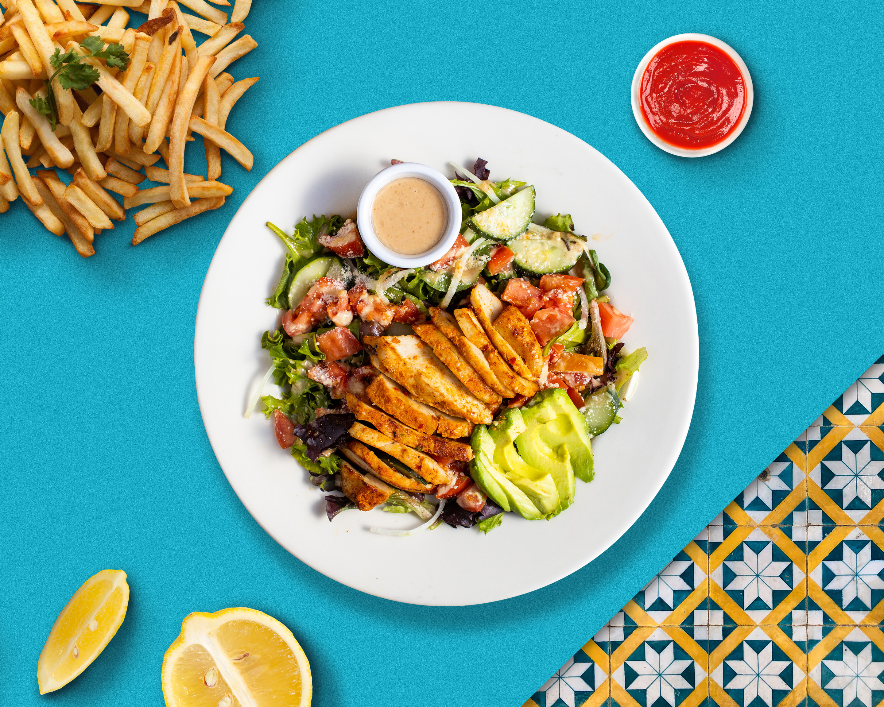 Order Champion Chicken Salad food online from Saucy Wing Pose store, Nashville on bringmethat.com