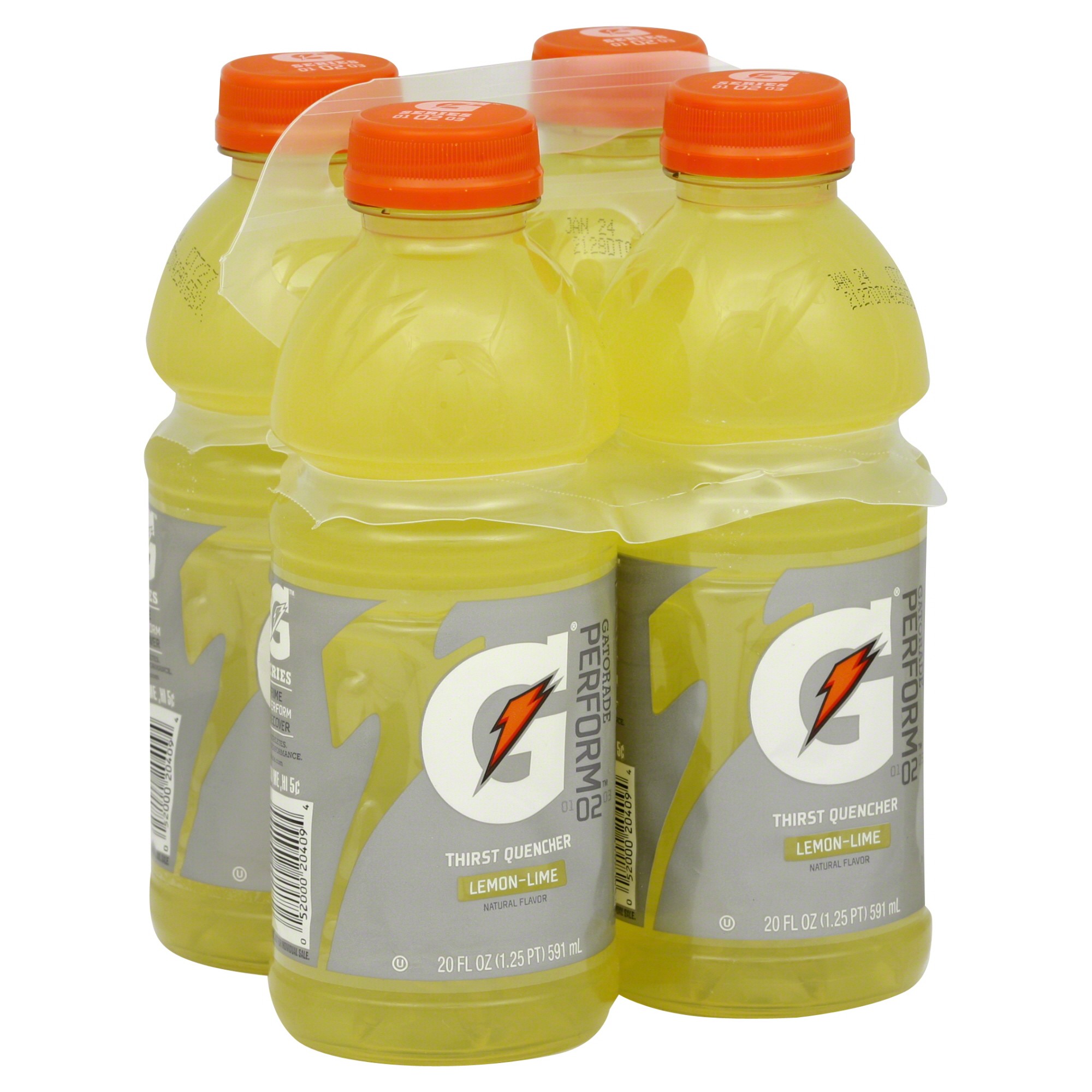 Order G2 Thirst Quencher, Lemon-Lime, 20 fl oz - 4 ct food online from Rite Aid store, MILLER PLACE on bringmethat.com