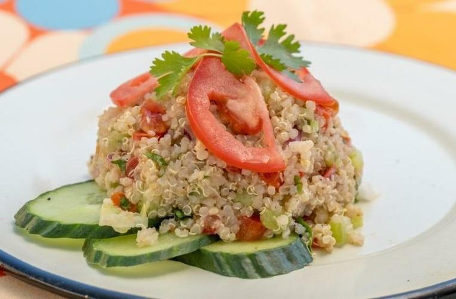 Order Quinoa Lemon Veggie food online from Chef Tanya's Kitchen store, Palm Springs on bringmethat.com
