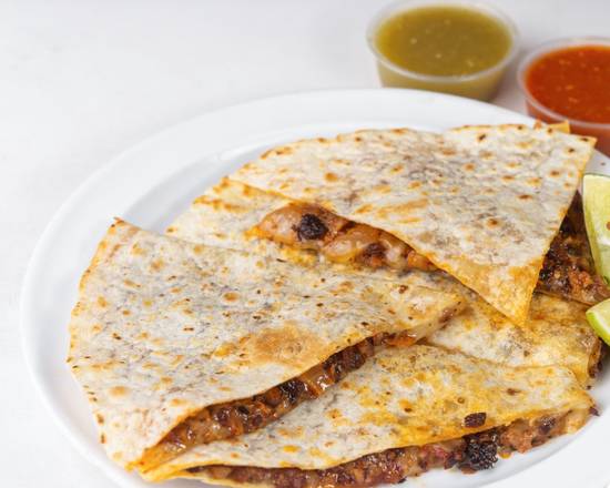 Order Quesadillas with Meat food online from Taqueria Mexico store, La Habra on bringmethat.com