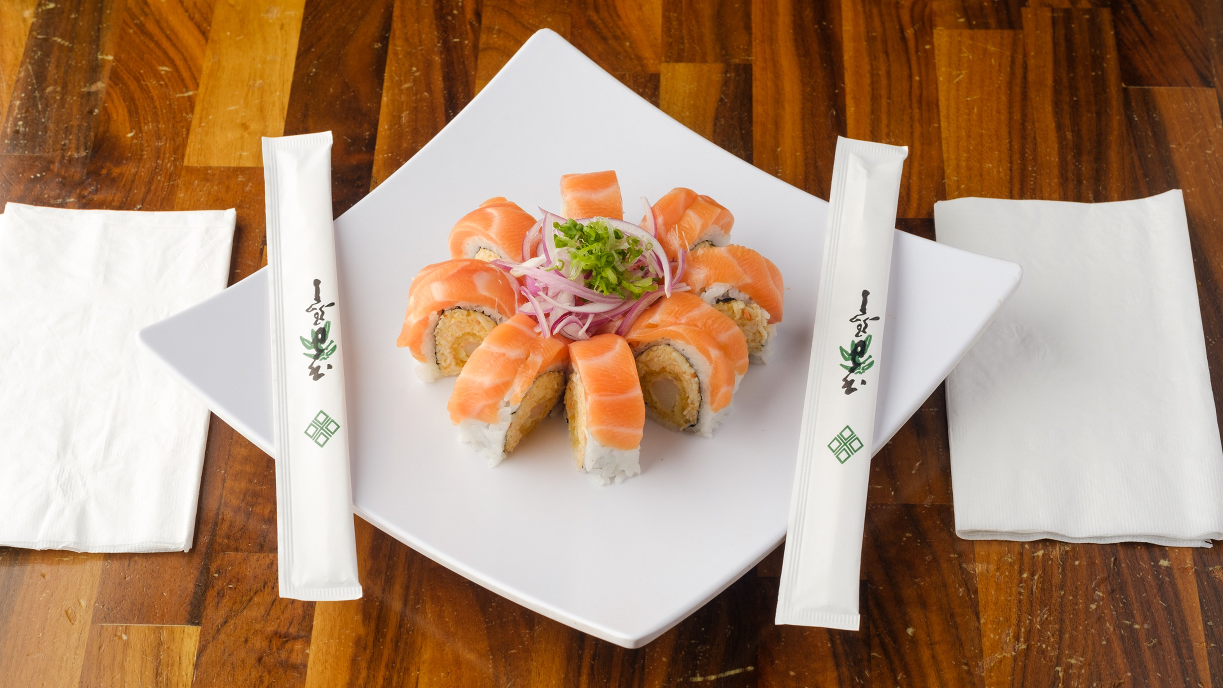 Order Fire Ball Salmon Roll food online from Mr. Sushi store, Valencia on bringmethat.com