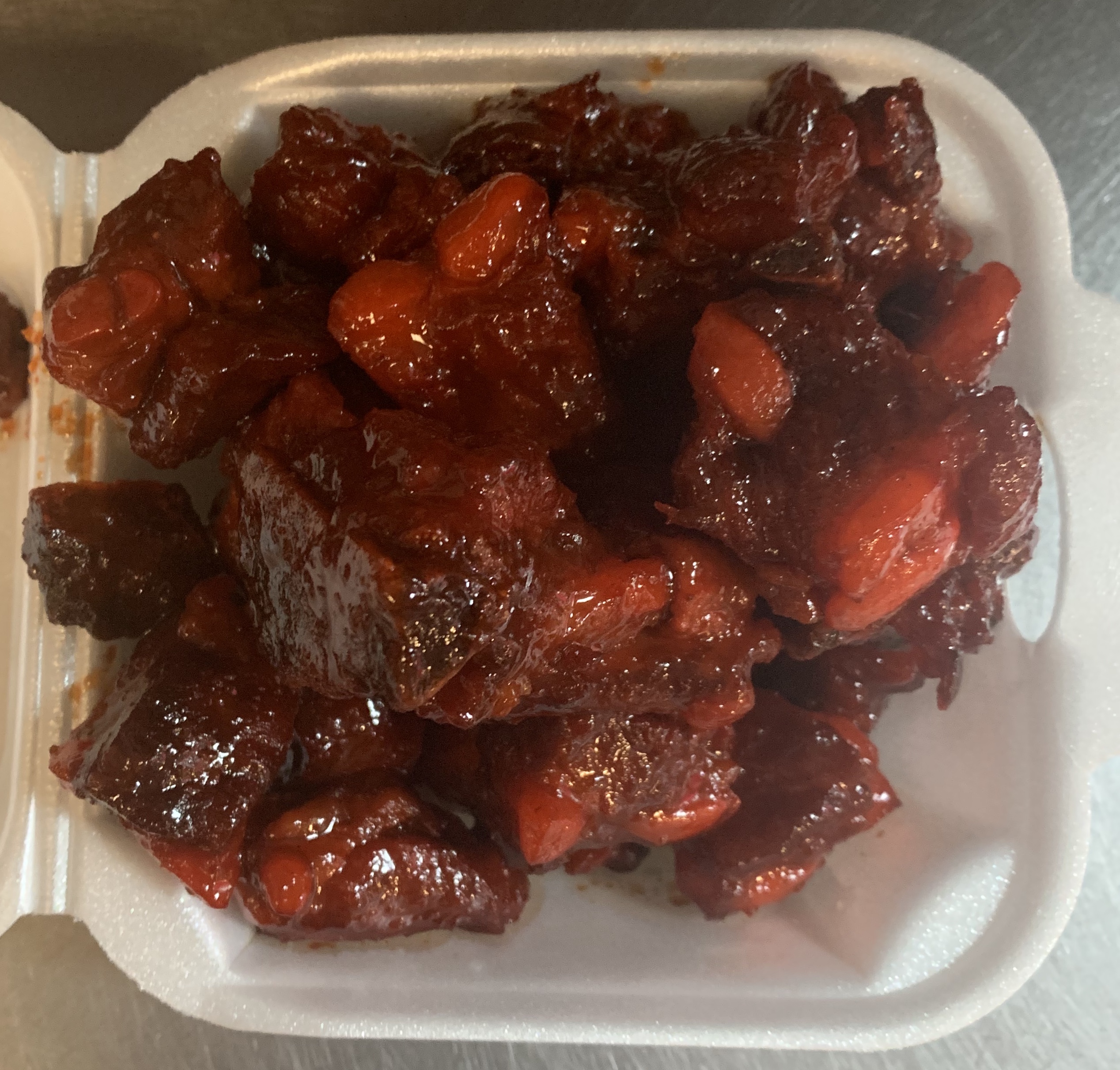 Order S3. Fried Spare Rib Tips food online from Green Shell Seafood Restaurant store, West New York on bringmethat.com
