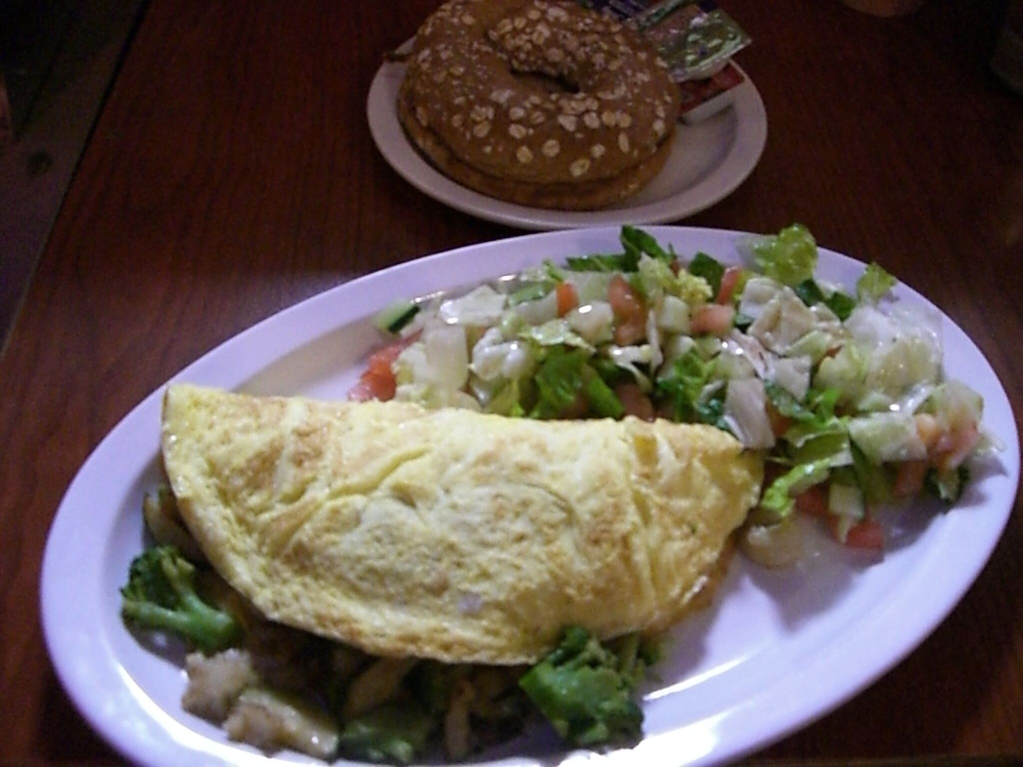 Order Broccoli Omelette food online from Pico Cafe store, Los Angeles on bringmethat.com
