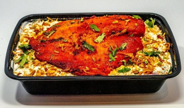 Order Tandoori Fish over Rice food online from Alibaba Kebab store, Buffalo on bringmethat.com