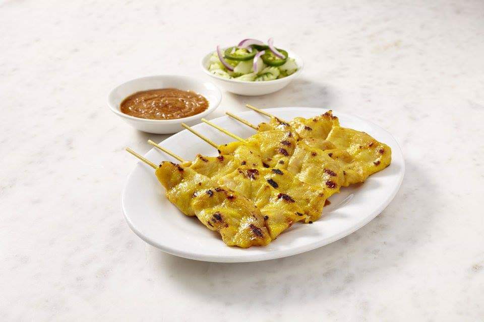 Order Chicken Satay food online from Opart Thai House Restaurant store, Chicago on bringmethat.com