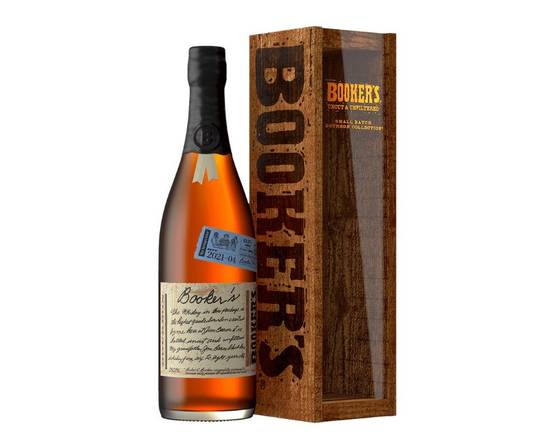 Order Booker's Bourbon, Bookers Noe Kentucky Straight Bourbon Whiskey Donohoe's Batch No (2021-01) 125.3 Proof · 750 mL  food online from House Of Wine store, New Rochelle on bringmethat.com