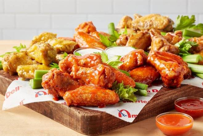 Order 10pc Wings ONLY food online from American Deli store, Inglewood on bringmethat.com