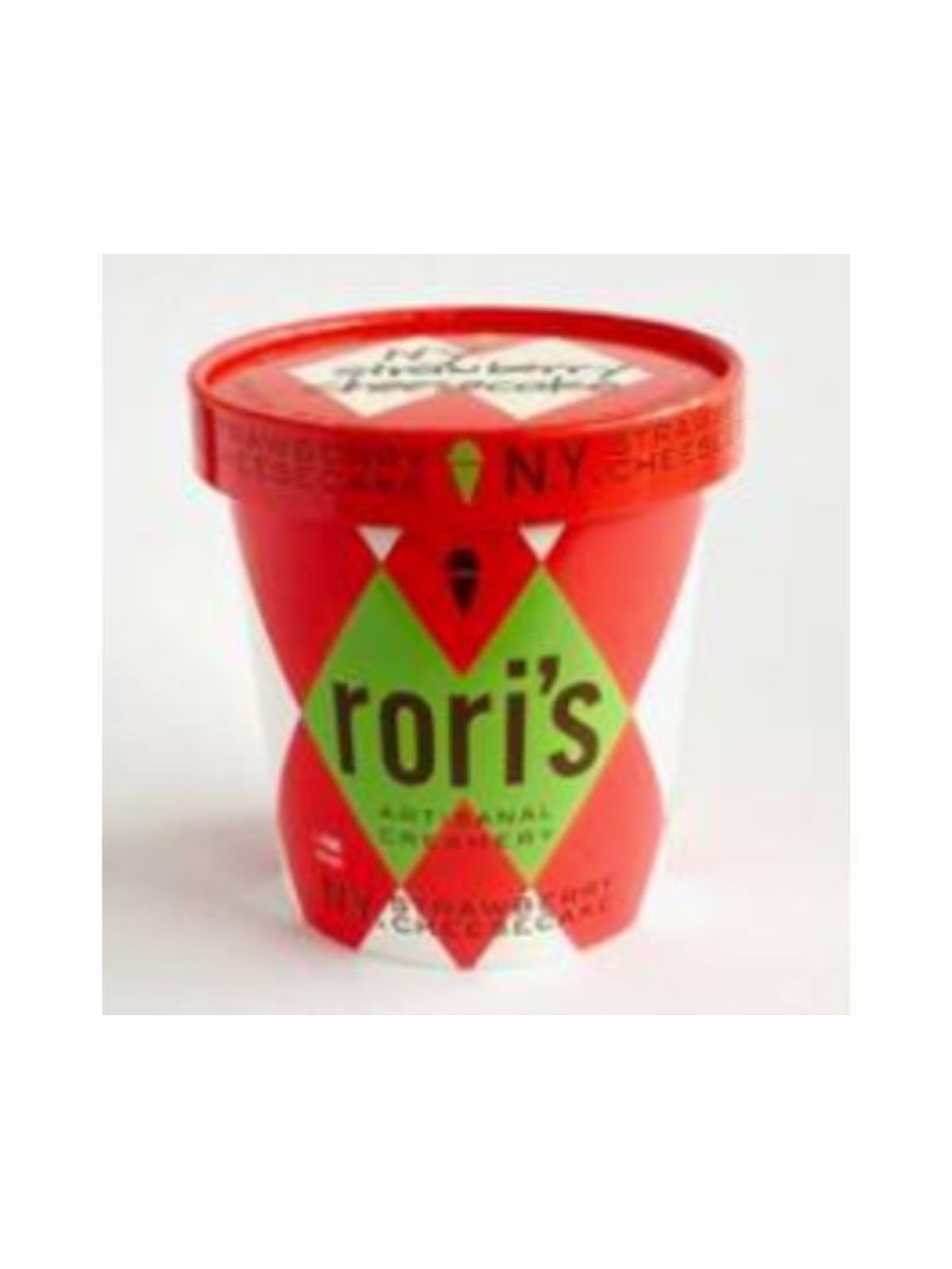 Order Rori's NY Strawberry Cheesecake (16 oz) food online from Light Speed Market store, Los Angeles on bringmethat.com