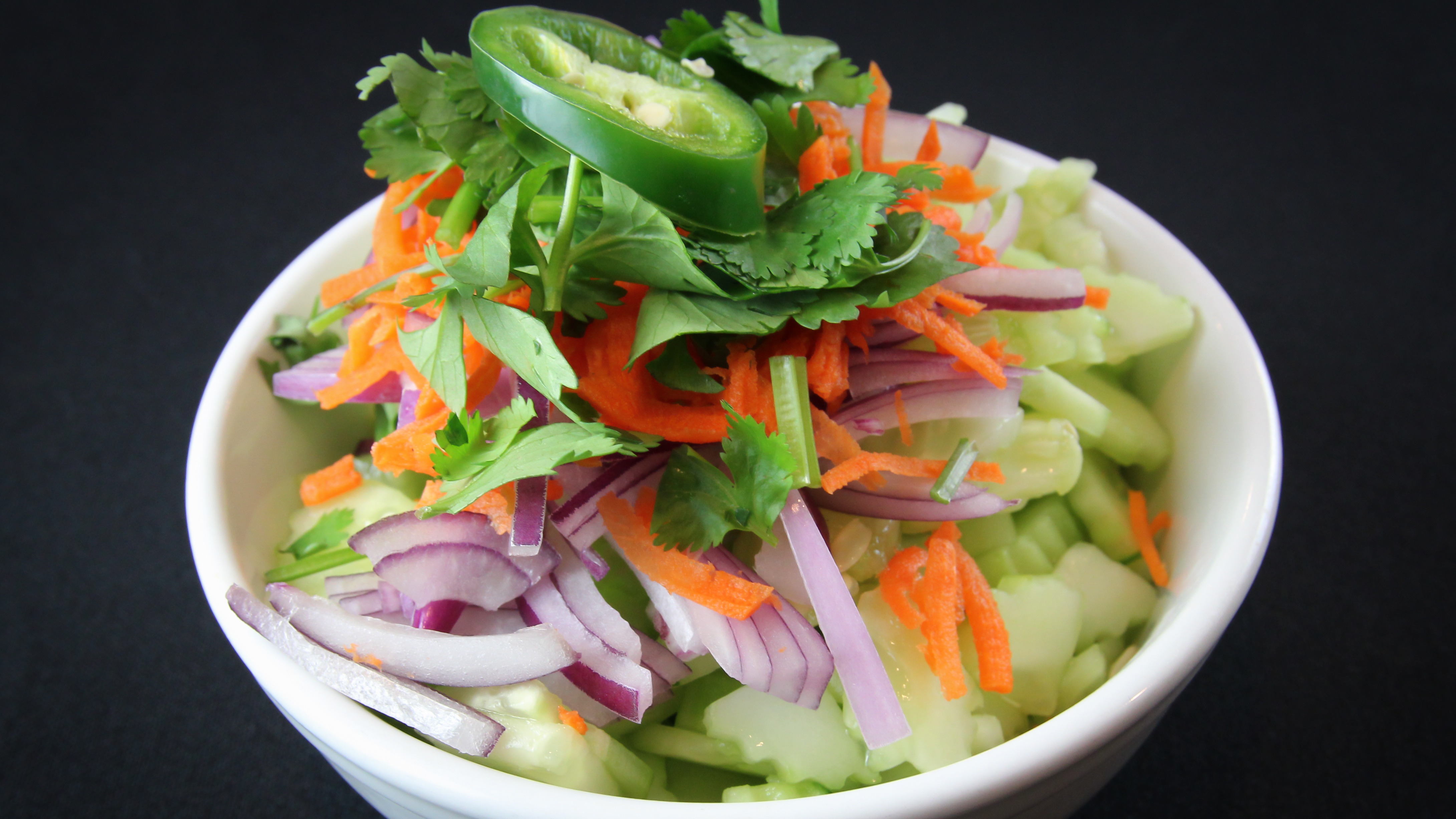 Order Cucumber Salad food online from Basil Thai Cafe store, Columbus on bringmethat.com