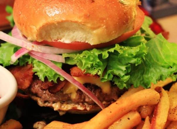 Order Build a Burger food online from Salsa Joe's Tex-Mex Smokehouse store, Arlington on bringmethat.com