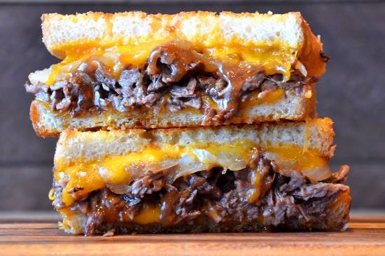 Order Brisket Grilled Cheese food online from American Grilled Cheese Company store, San Antonio on bringmethat.com
