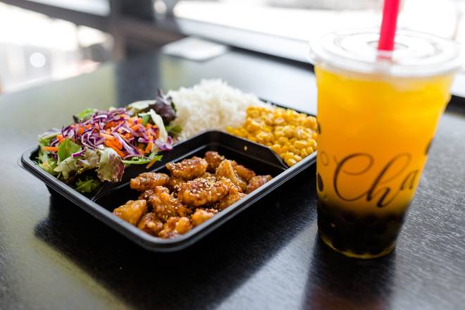 Order Orange Chicken Combo * food online from Cha For Tea store, Irvine on bringmethat.com