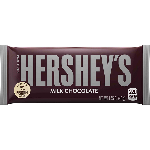 Order Hershey's Milk Chocolate 1.55oz food online from 7-Eleven store, San Juan Capistrano on bringmethat.com