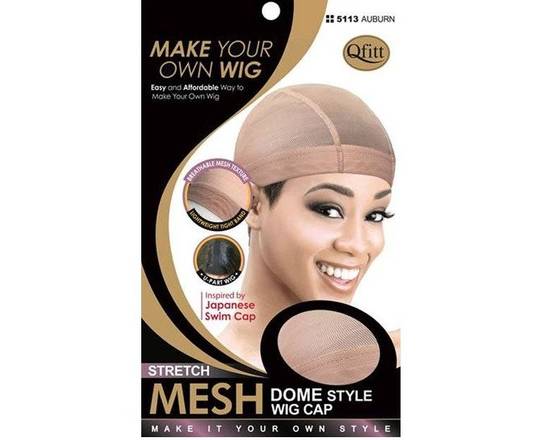 Order QFITT Mesh Dome Style Wig Cap (Auburn) food online from iDa Beauty Supply Store store, Middletown on bringmethat.com