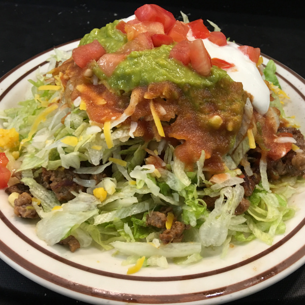 Order Mexican Salad with Meat food online from Tio's Mexican Food - Day Creek store, Rancho Cucamonga on bringmethat.com