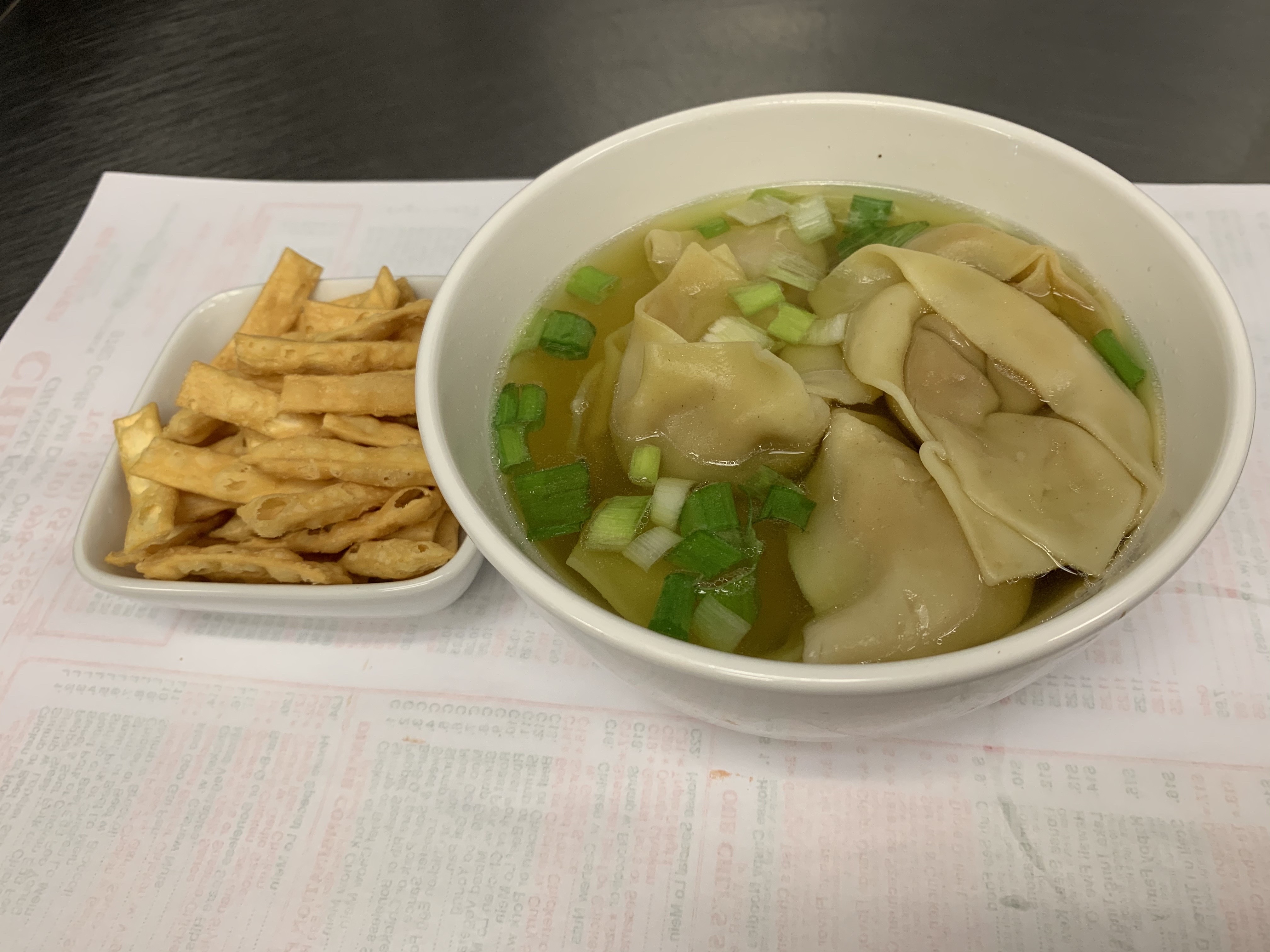 Order Wonton Soup food online from China Wok store, Owings Mills on bringmethat.com
