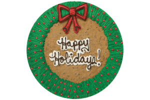 Order Holiday Wreath Cookie Cake food online from American Deli on Broad St. store, Athens on bringmethat.com