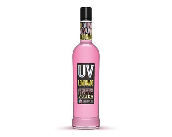 Order UV Pink Lemonade Vodka, 750mL liquor (30% abv) food online from Samco Food Store store, Bakersfield on bringmethat.com