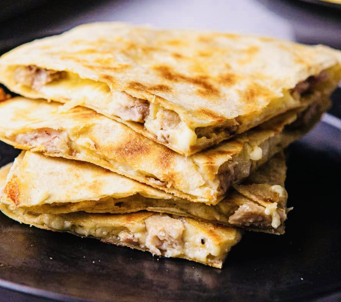Order Chicken and Cheese Quesadilla food online from Good health cafe store, New York on bringmethat.com