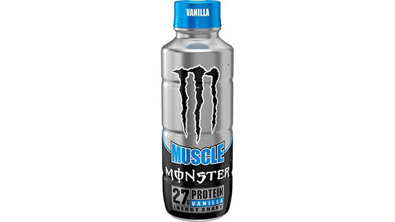 Order Monster Muscle Energy Protein Shake - Vanilla 15 Oz food online from Valero Food Mart store, Murrayville on bringmethat.com