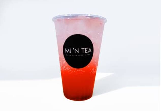 Order Strawberry Limeade Sparkling food online from Mi n Tea store, Philadelphia on bringmethat.com
