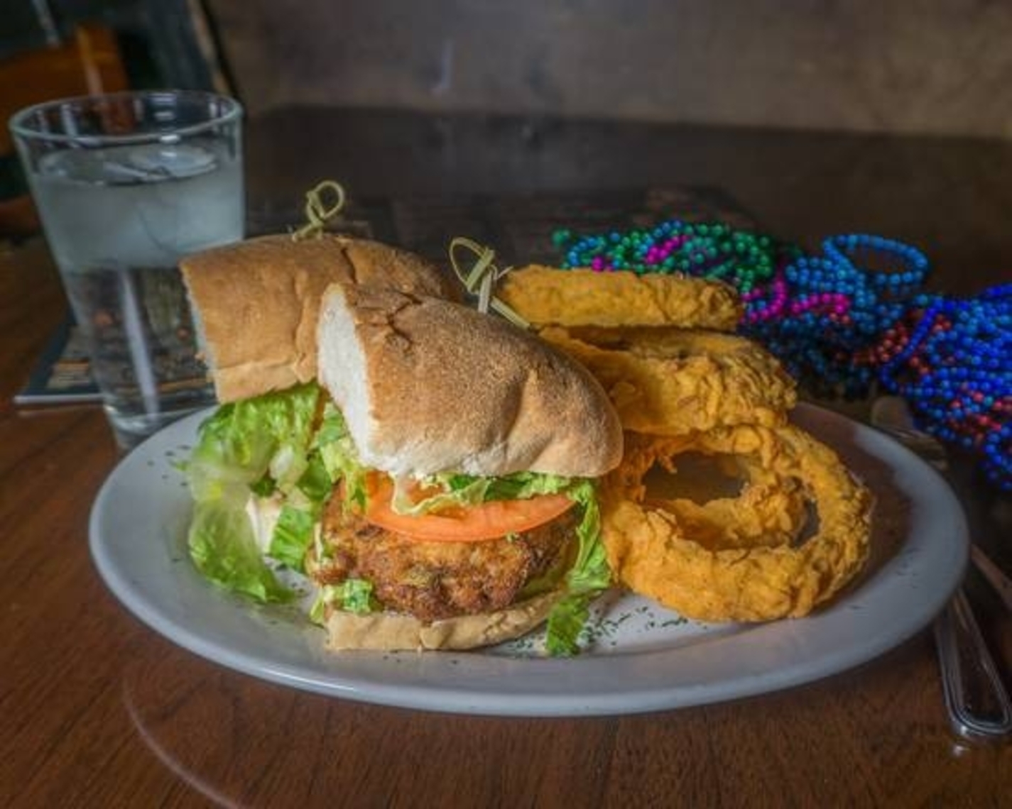 Order Crabcake Po-Boy food online from Bourbon Street store, Wilmington on bringmethat.com