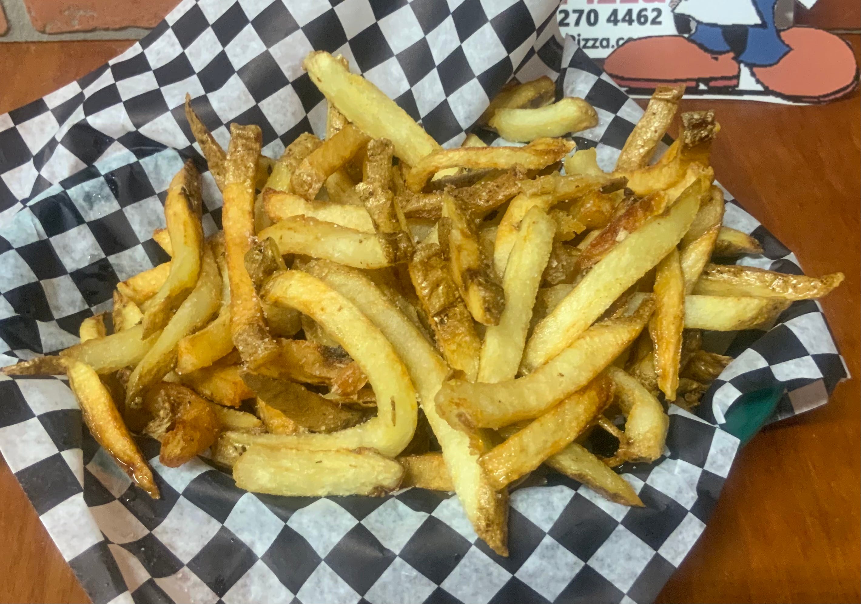 Order Fresh Cut French Fries - Side food online from Whatinthe Sam Hills Brick Oven Pizza store, Wilkes-Barre on bringmethat.com