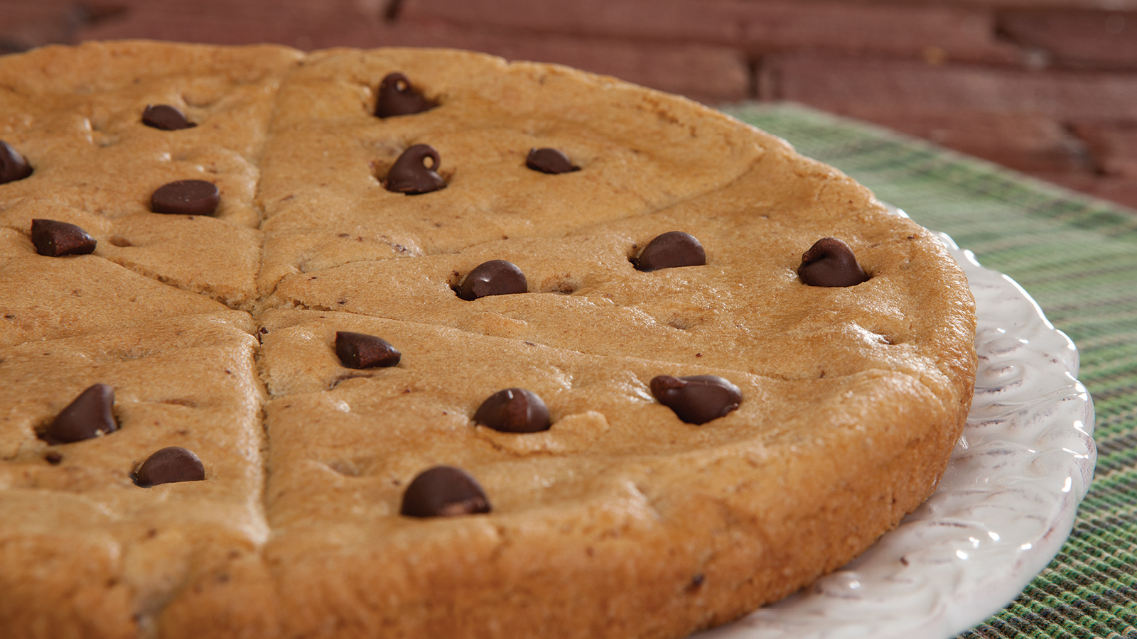 Order Big Chocolate Chip Cookie food online from Godfathers Pizza store, Cedar Rapids on bringmethat.com