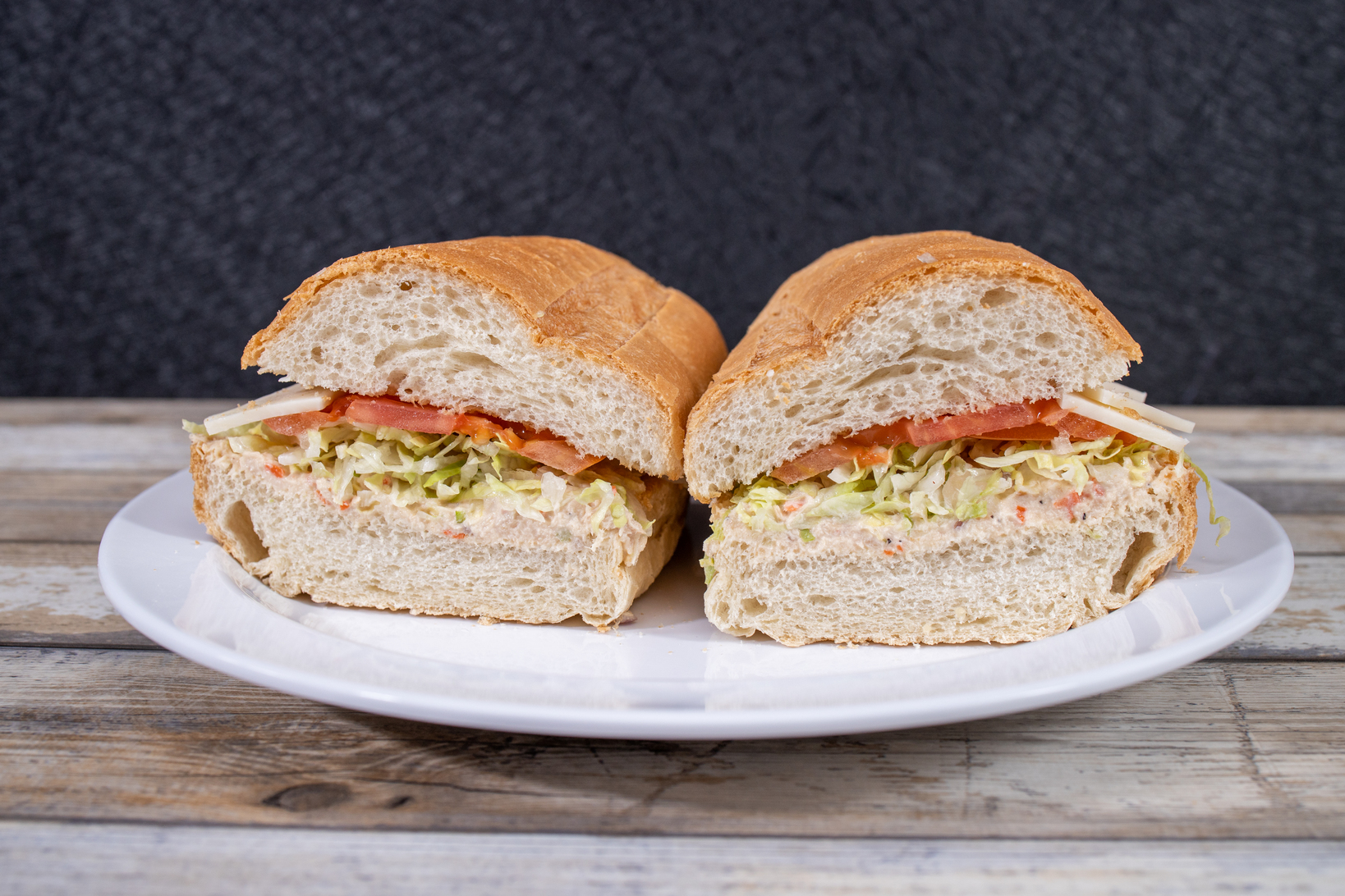 Order Albacore Tuna Sandwich food online from Chino Hills Pizza Co. store, Chino on bringmethat.com