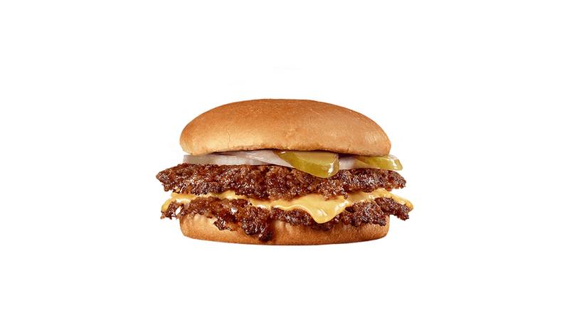Order Original Double Steakburger with Cheese  food online from Steak N Shake store, Akron on bringmethat.com