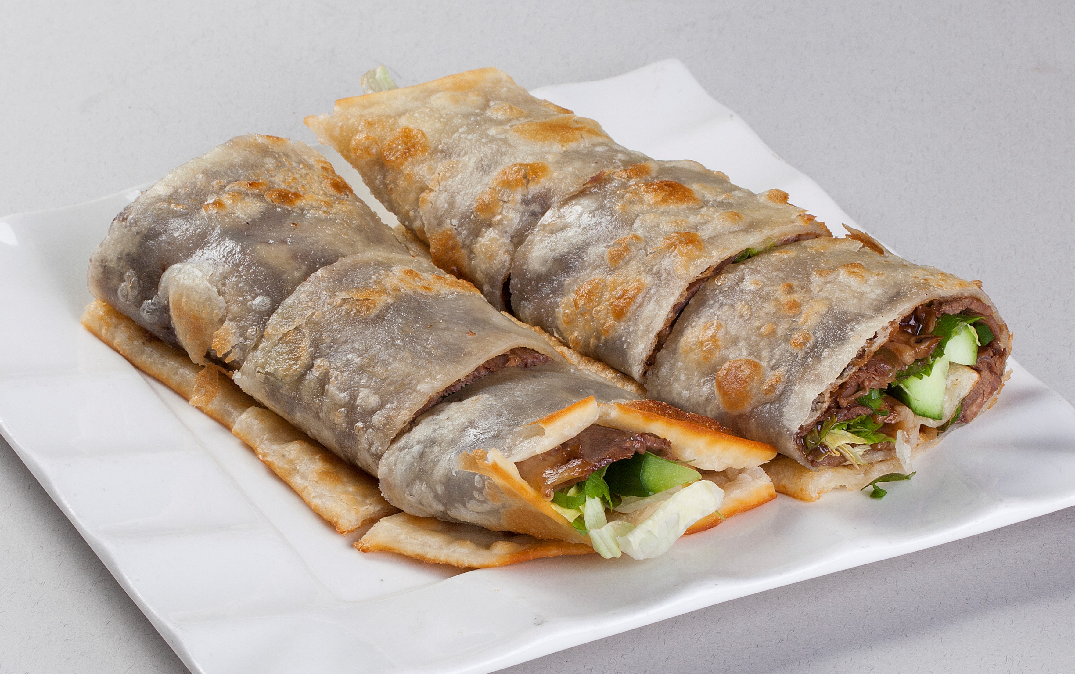 Order Beef Roll food online from Canaan Restaurant Chinese Cuisine store, West Covina on bringmethat.com
