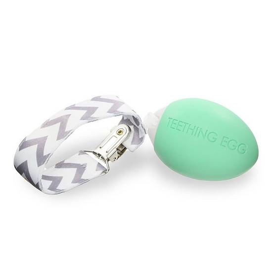 Order The Teething Egg™ Teether in Mint Green food online from Bed Bath & Beyond store, Lancaster on bringmethat.com