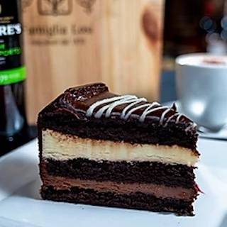 Order Chocolate Mousse Cake food online from Fornos of Italy store, Houston on bringmethat.com