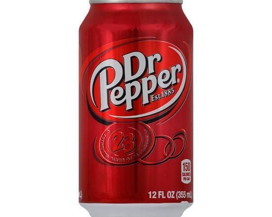 Order Dr. Pepper Can food online from Cheech's Pizza store, Los Angeles on bringmethat.com