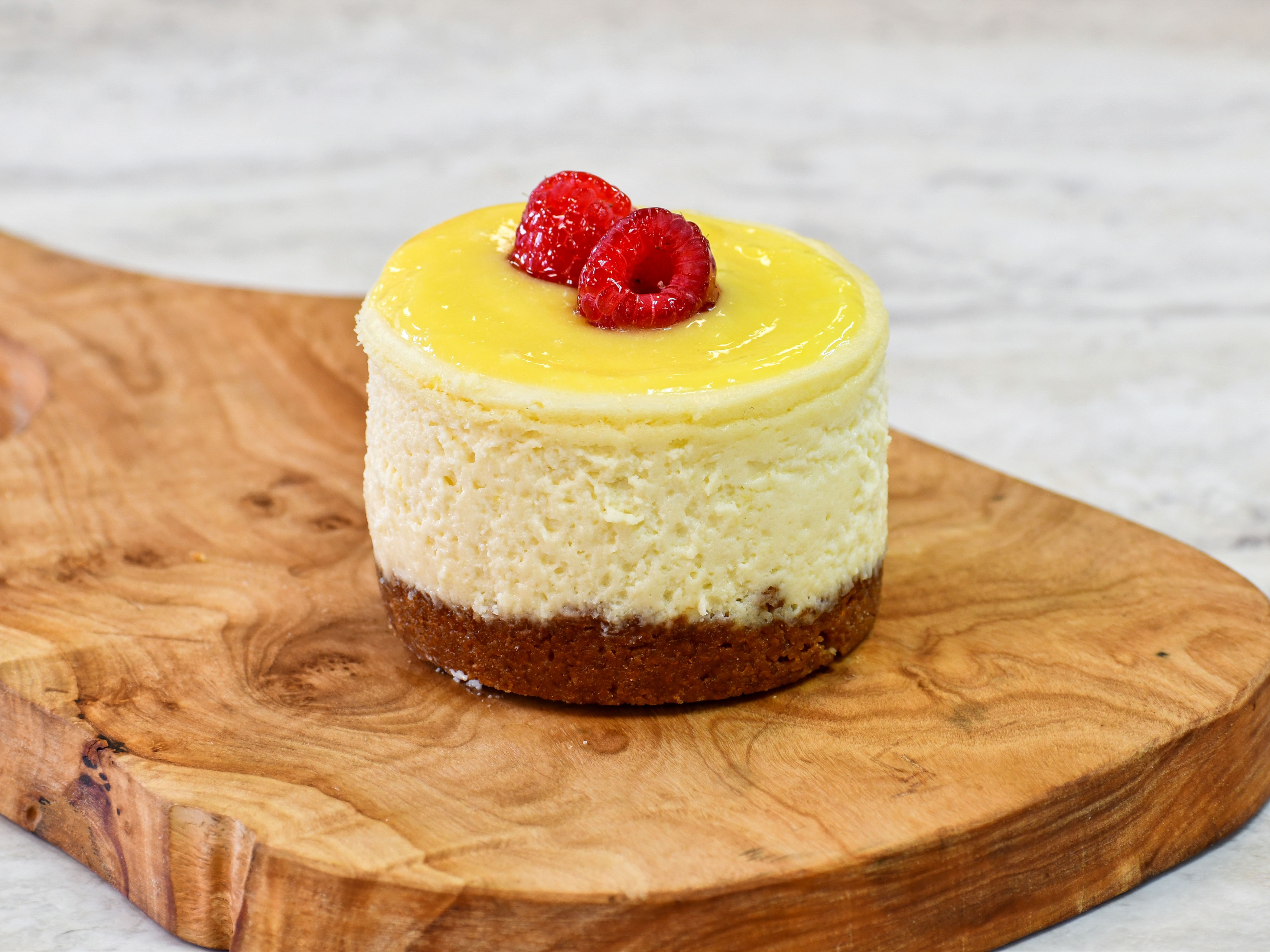 Order Lemon (Puckered Up) Cheesecake food online from Crumble & Whisk store, Oakland on bringmethat.com