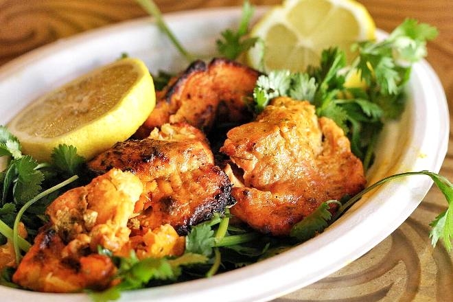 Order Fish Tikka food online from Masala times catering store, New York on bringmethat.com