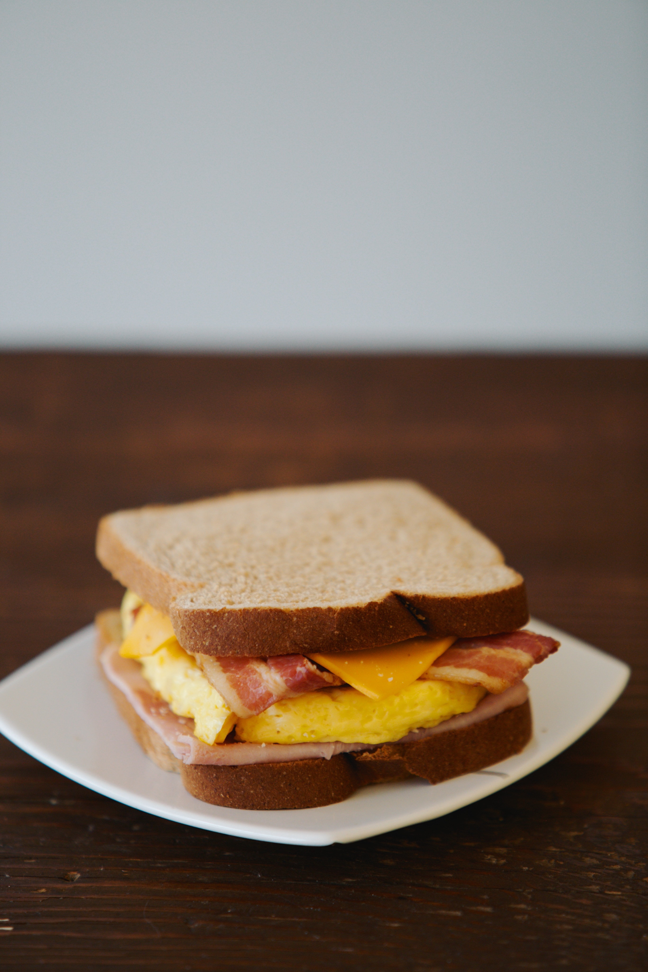 Order Bacon, Egg & Cheese Toasted Sandwich food online from White Cup Donuts store, Gardena on bringmethat.com