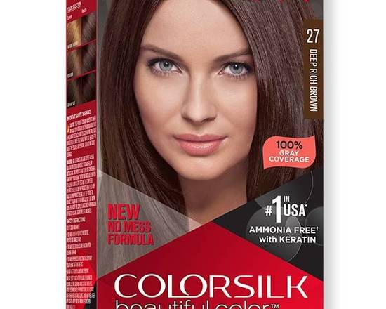 Order Revlon Colorsilk Beautiful Color: Deep Rich Brown 27 food online from iDa Beauty Supply Store store, Middletown on bringmethat.com