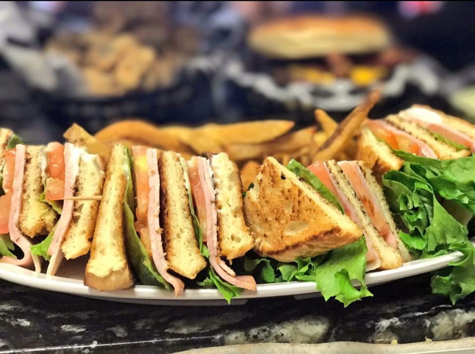 Order Club Sandwich food online from Ranch House Burgers II store, Mission on bringmethat.com