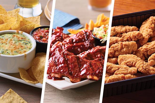 Order Riblets & Chicken Tenders Combo Family Bundle ¥ - Serves 6-8 food online from Applebee store, Azusa on bringmethat.com
