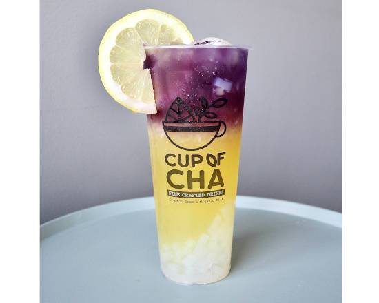 Order Mermaid Tears Lemonade (Lychee Jelly) food online from Cup Of Cha Tea House store, Monrovia on bringmethat.com