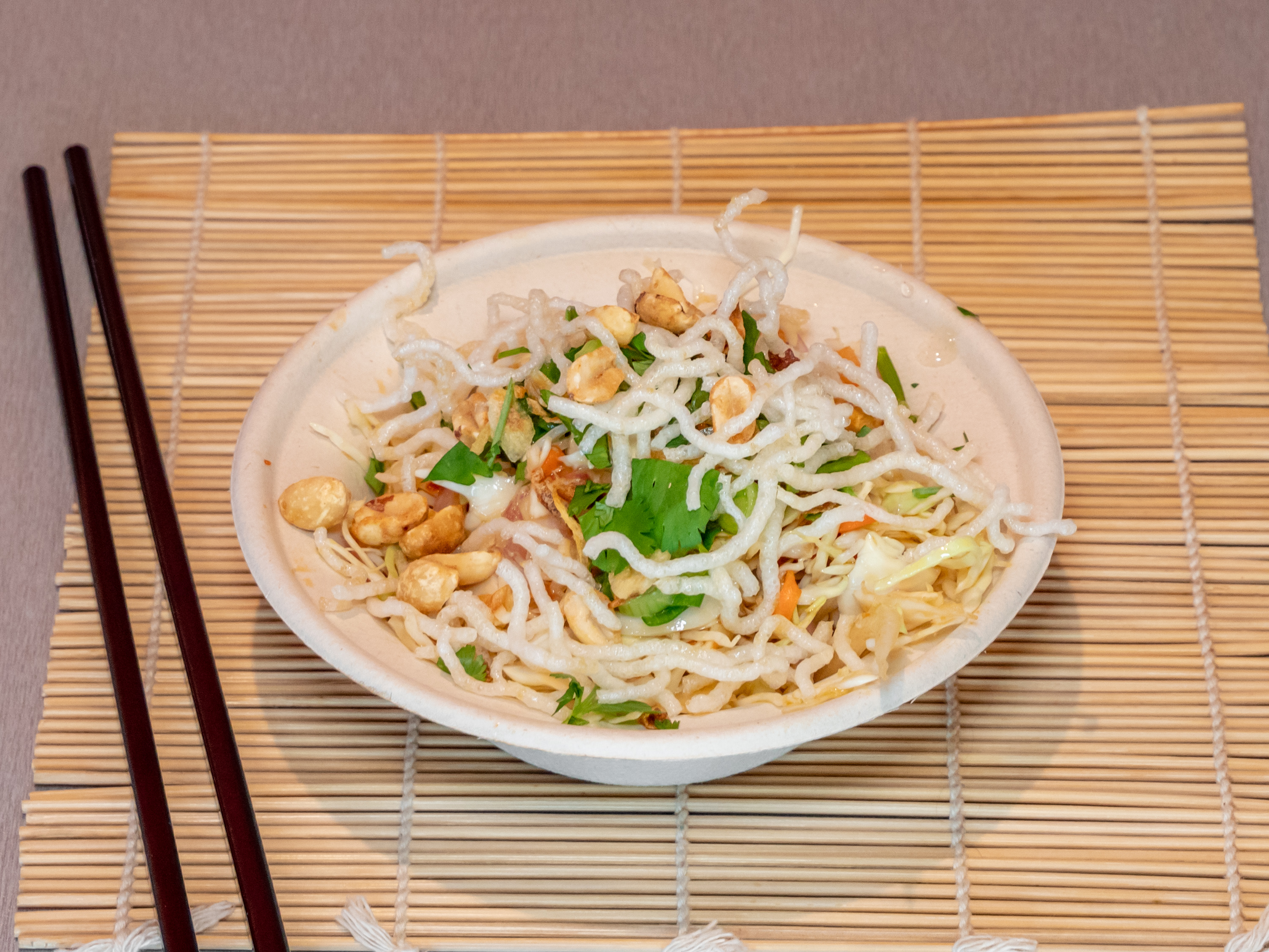 Order Super Slaw Salad food online from Roostar Vietnamese Grill store, Houston on bringmethat.com