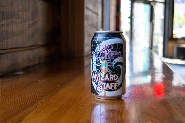 Order Wizard staff, 12oz beer (5% alcohol by volume) food online from Furious Spoon store, Chicago on bringmethat.com