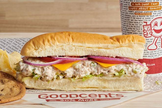 Order Tuna Salad food online from Goodcents Deli Fresh Subs store, Topeka on bringmethat.com