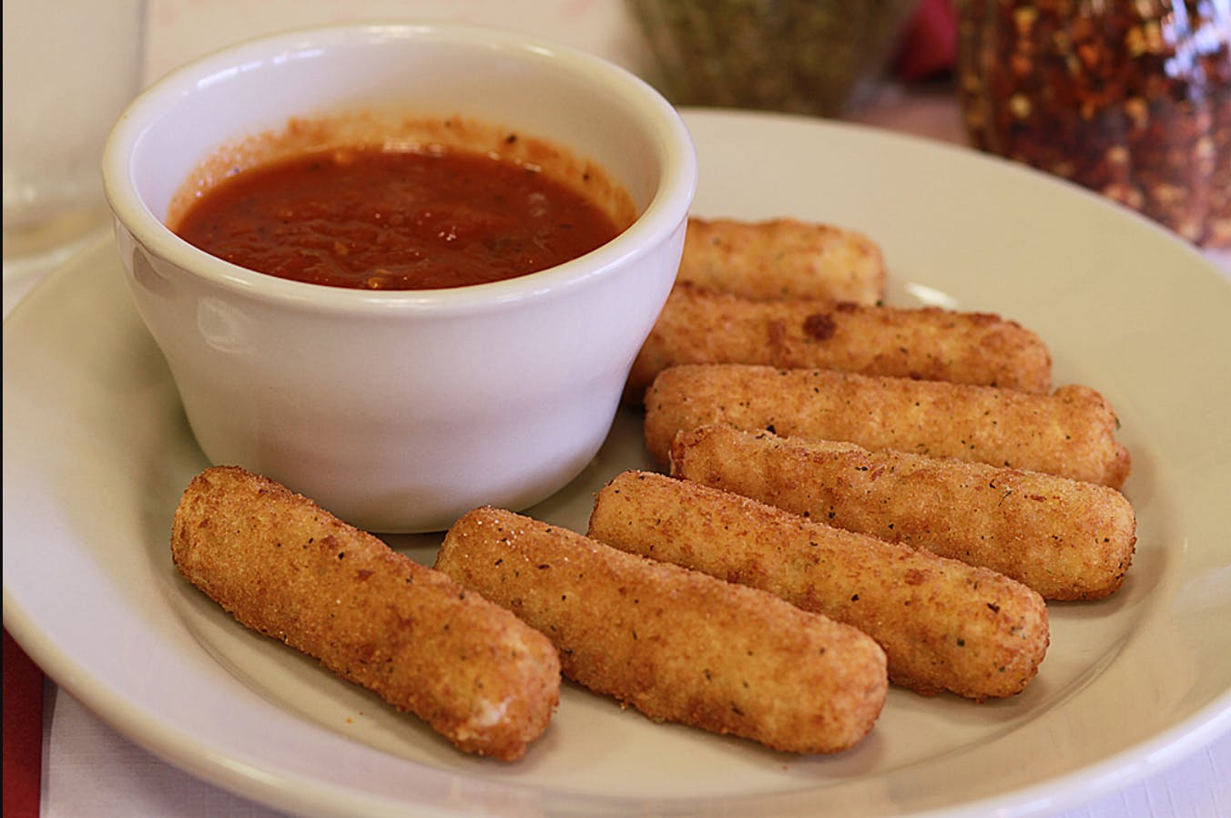 Order Fried Mozzarella - Appetizer food online from Arminio's Italian Corner store, Chatham Township on bringmethat.com