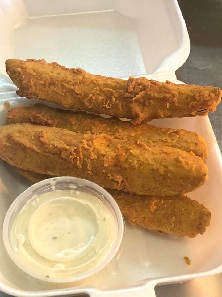 Order Fried Pickle Spears food online from Ski Daddy store, Bowling Green on bringmethat.com