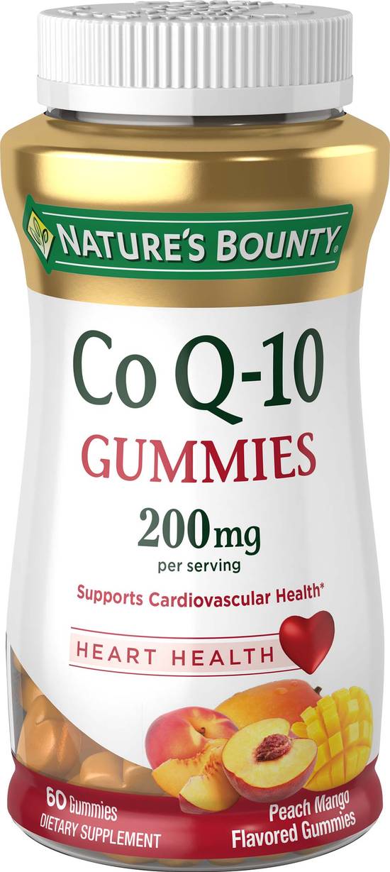 Order Nature's Bounty CoQ-10 Gummies 200mg (60 ct) food online from Rite Aid store, Palm Desert on bringmethat.com