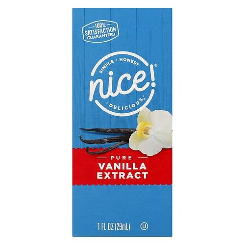 Order Nice! Pure Vanilla Extract - 1.0 fl oz food online from Walgreens store, PRINCETON on bringmethat.com